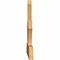 Ekena Millwork Richland Rough Sawn Timber Gable Bracket, Western Red Cedar, 72"W x 30"H x 2"D x 6"F, 10/12 Pitch GBW072X30X0206RIC00RWR - alternate 3